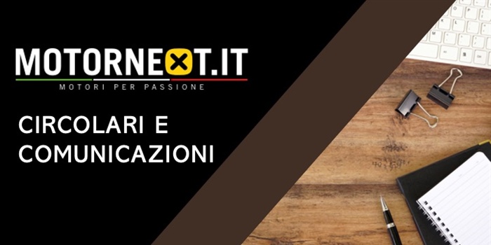 PUBBLICATA LA CIRCOLARE N.01/24 DEL SETTORE MOTORISMO NAZIONALE