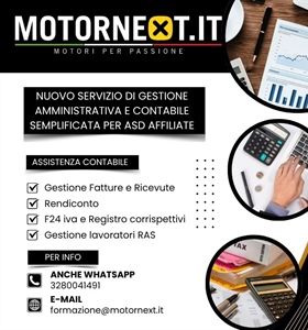 SERVIZIO DI GESTIONE AMMINISTRATIVA E CONTABILE SEMPLIFICATA PER ASD...