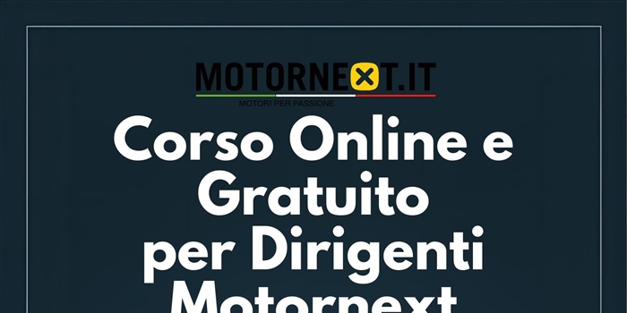 Formazione Gratuita per Dirigenti Motornext