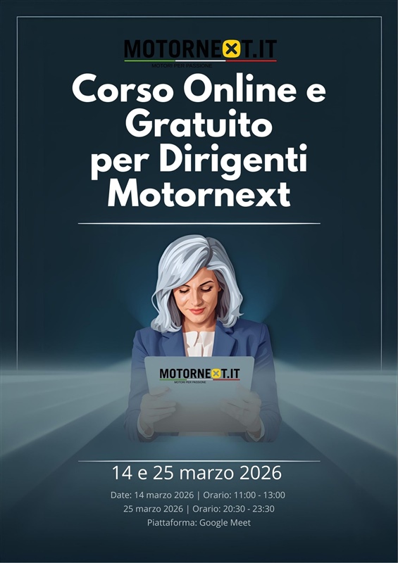 Formazione Gratuita per Dirigenti Motornext